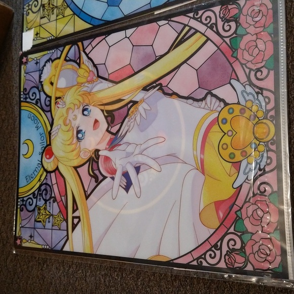 Other - Stained Glass Sailor Moon folders 2pack